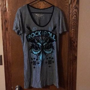 Rock & Roll Cowgirl Short Sleeve T-shirt